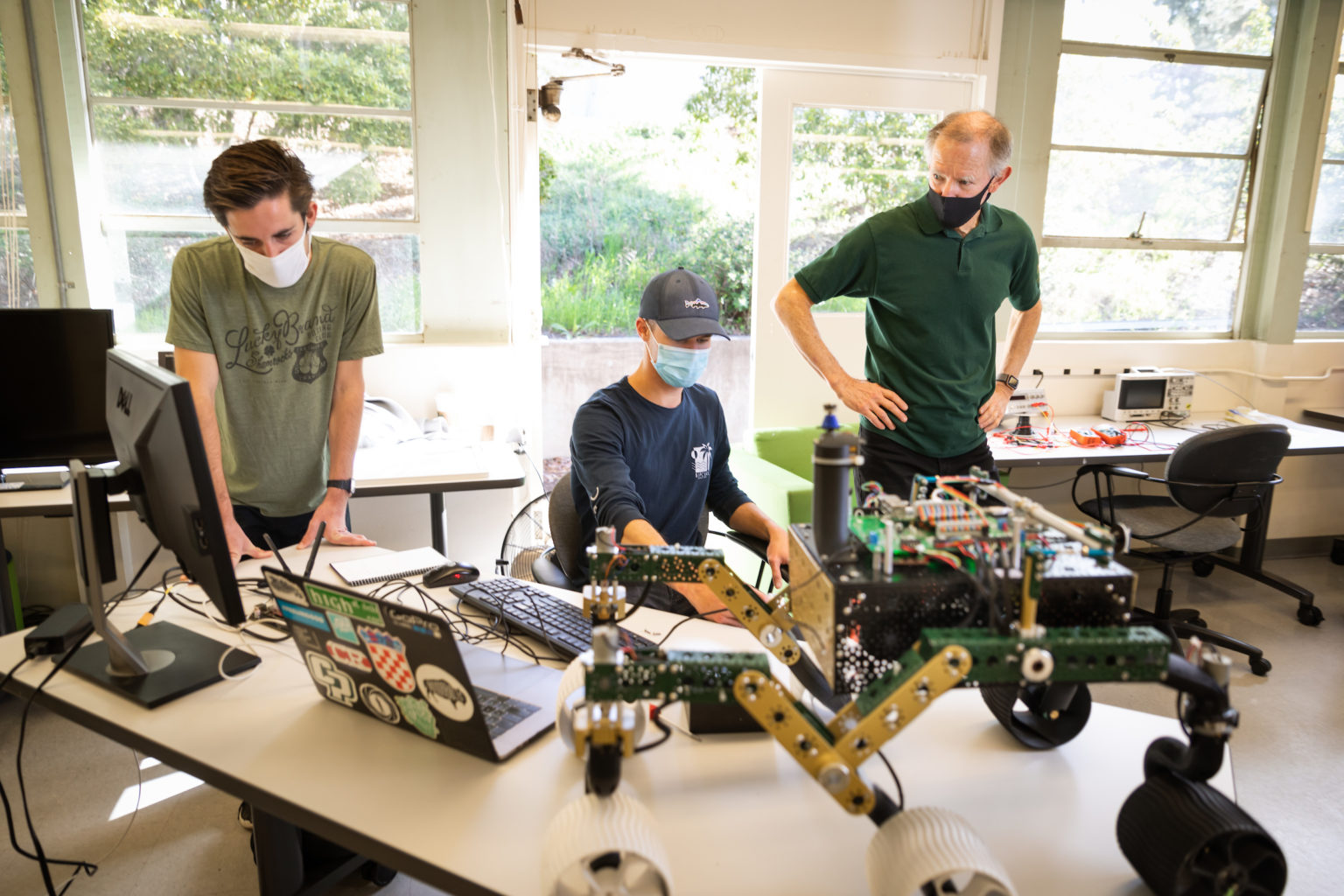 Rich Murray’s Capstone Computer Engineering Project Lab class